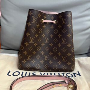 Louis Vuitton Monogram Canvas NeoNoe Bucket Bag,Brown | AlmaBagz