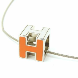 HERMES Necklace metal Silver | AlmaBagz