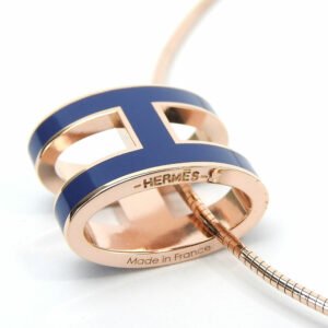 HERMES Necklace Silver925 Pink gold Pop ash | AlmaBagz