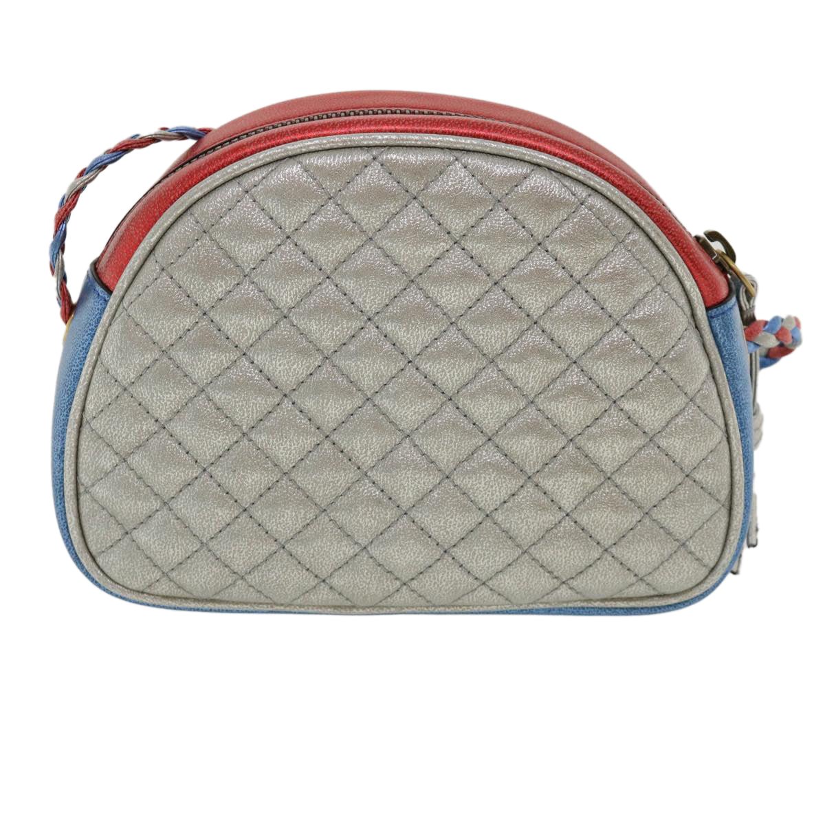 GUCCI Horse Bit Pochette Shoulder Bag Lamb Skin Red Blue 534951 jk3012 | AlmaBagz