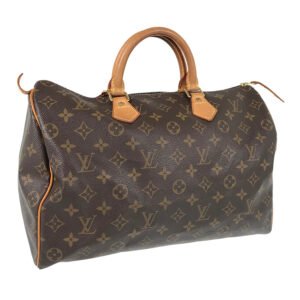 LOUIS VUITTON Monogram Speedy 35 Handbag | AlmaBagz