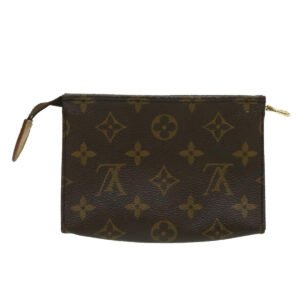 LOUIS VUITTON Monogram Poche Toilette 15 Pouch M47546 LV Auth ki2185 | AlmaBagz