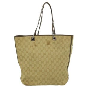 GUCCI GG Canvas Tote Bag Beige  ki2268 | AlmaBagz