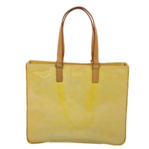 Louis Vuitton Monogram Vernis Columbus Tote Bag Gris M91028 LV Auth ki3067 | AlmaBagz