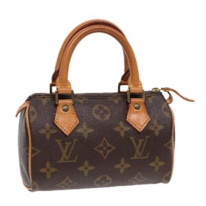 LOUIS VUITTON Monogram Mini Speedy Hand Bag M41534 LV Auth ki4738 | AlmaBagz