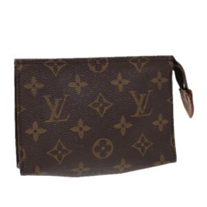 LOUIS VUITTON Monogram Poche Toilette 15 Pouch M47546 LV Auth ki4740 | AlmaBagz