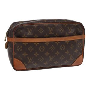 LOUIS VUITTON Monogram Compiegne 28 Clutch Bag M51845 LV Auth ki4774 | AlmaBagz