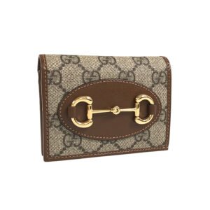 GUCCI Horsebit Card Case Wallet 621887 0416 Bifold wallet | AlmaBagz