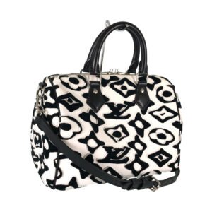LOUIS VUITTON Monogram Tufted Speedy Bandouliere 25 LV × UF Urs Fisher Collaboration 2WAY Shoulder Handbag | AlmaBagz