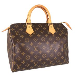 LOUIS VUITTON Monogram Speedy 30 Handbag | AlmaBagz