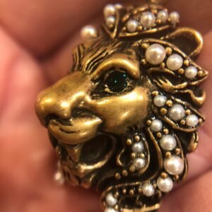 Gucci Lion Head Pendant Necklace | AlmaBagz