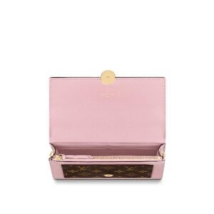 Louis Vuitton Flore Chain Wallet Rose Ballerine | AlmaBagz