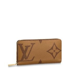 Louis Vuitton Monogram Reverse Zippy Wallet Brown | AlmaBagz