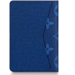 Louis Vuitton Pocket Organiser Taiga Monogram Cobalt | AlmaBagz