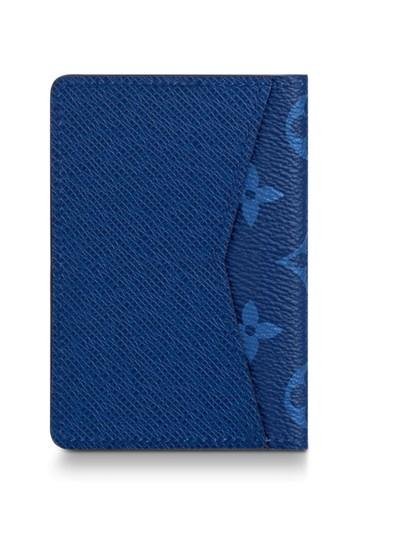 Louis Vuitton Pocket Organiser Taiga Monogram Cobalt | AlmaBagz