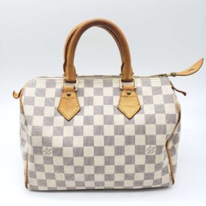Louis Vuitton Damier Azur Speedy 25 Hand Bag | AlmaBagz