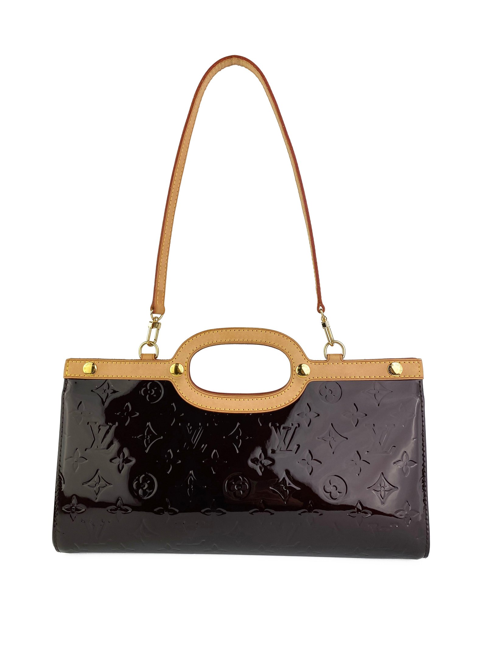 Louis Vuitton Deep Red Roxbury Drive Amarante Bag | AlmaBagz