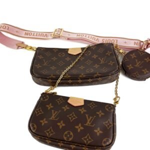 Louis Vuitton Rose Clair Multi-Pochette Bag | AlmaBagz