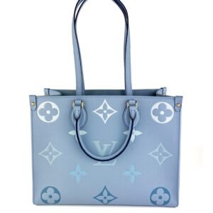 Louis Vuitton OnTheGo MM Summer Blue Bag | AlmaBagz