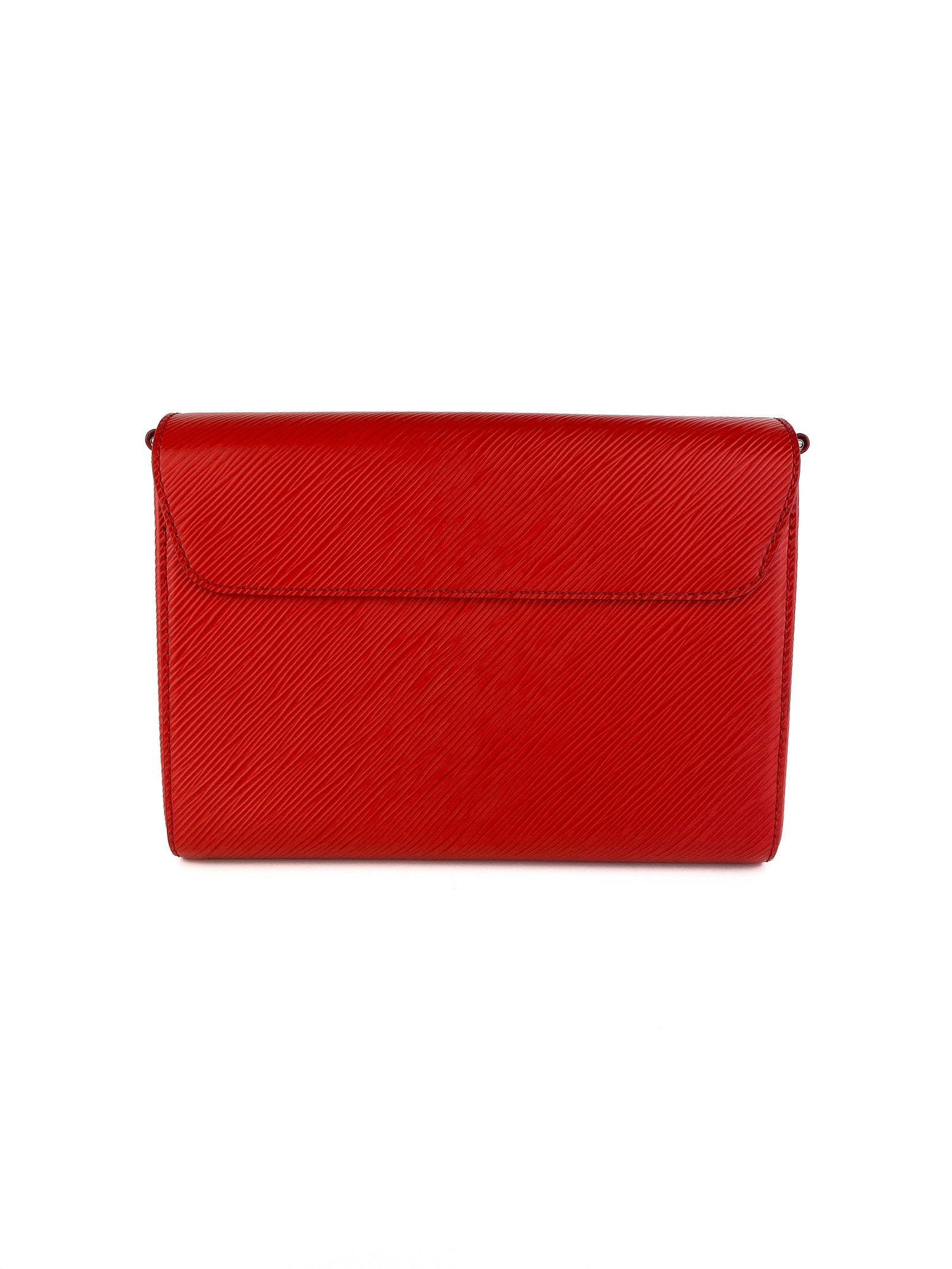 Louis Vuitton Epi Red Twist MM Bag | AlmaBagz