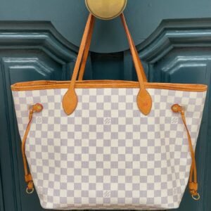 Louis Vuitton - Sac Neverfull MM damier azur | AlmaBagz