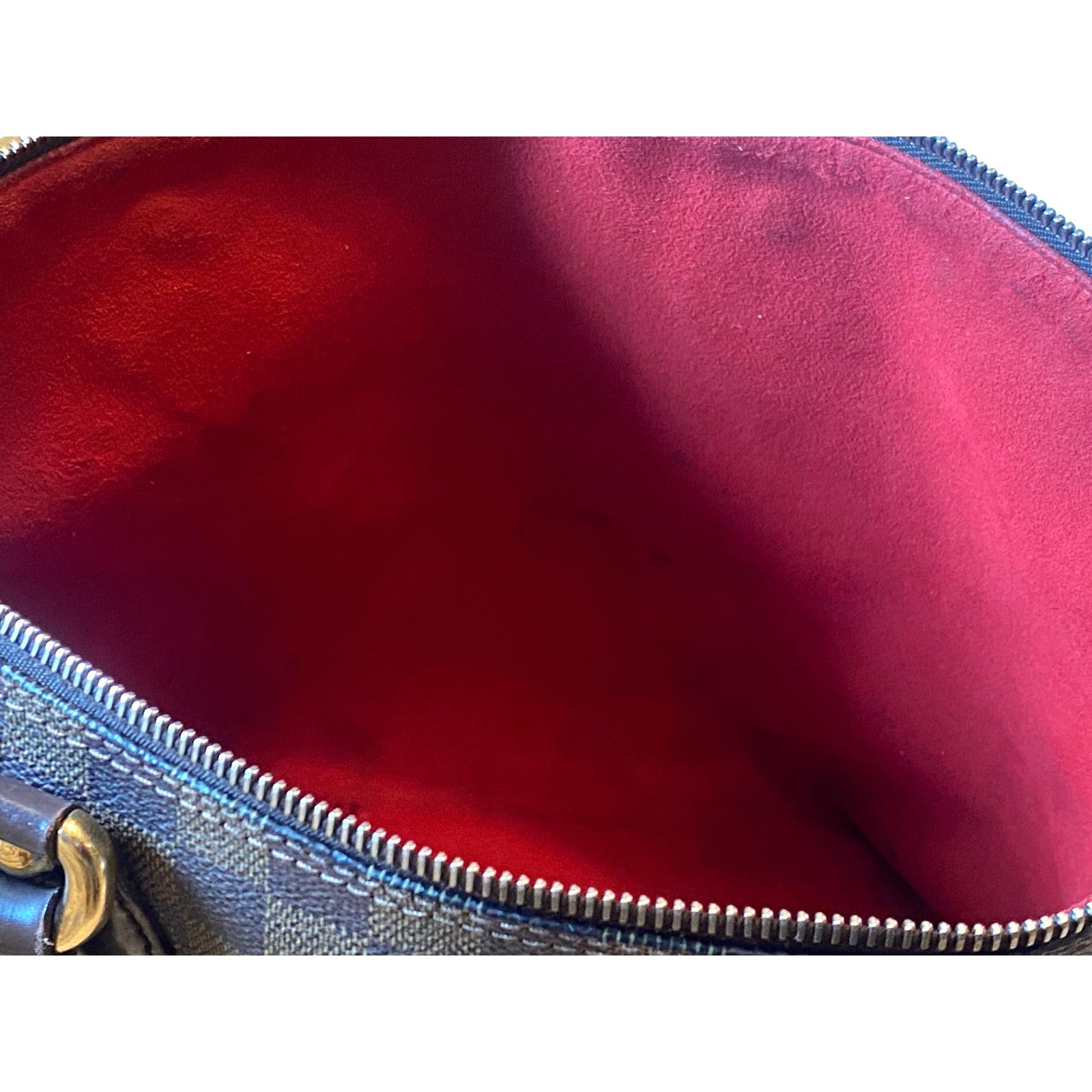 Louis Vuitton Saleya Damier PM Brown Coated Canvas Tote | AlmaBagz - Image 12