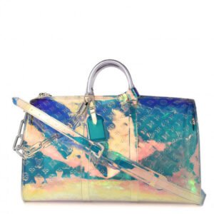 Louis Vuitton Prism Keepall 50 Monogram Iridescent M53271 | AlmaBagz