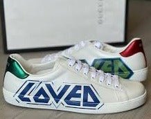Gucci Ace Sneaker with Loved Print | AlmaBagz