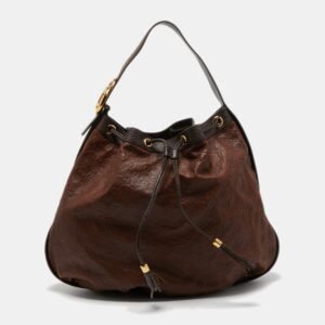Gucci Brown Guccissima Leather Interlocking Icon Hobo | AlmaBagz