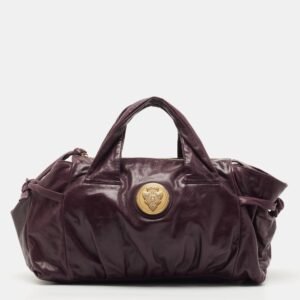 Gucci Purple Leather Hysteria Tote | AlmaBagz
