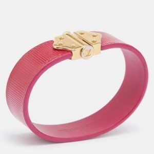 LOUIS VUITTON Indian Rose Epi Leather Spirit Bracelet | AlmaBagz