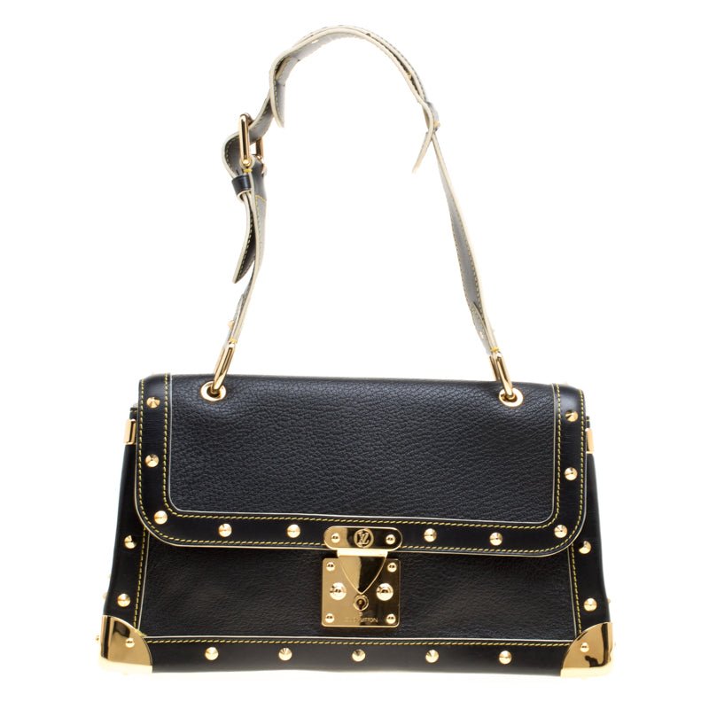 Louis Vuitton Black Suhali Leather Le Talentueux Bag | AlmaBagz