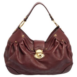 Louis Vuitton Bordeaux Monogram Mahina Leather Solar PM Bag | AlmaBagz