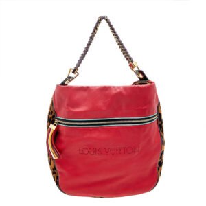 Louis Vuitton Leather And Jacquard Limited Edition Safari Flight Bag | AlmaBagz