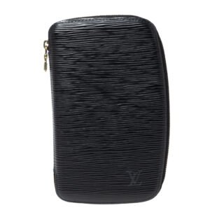 Louis Vuitton Black Epi Leather Geode Organizer Zippy Wallet | AlmaBagz