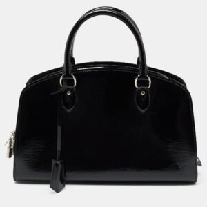 Louis Vuitton Black Electric Epi Leather Pont Neuf PM Bag | AlmaBagz