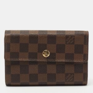 Louis Vuitton Damier Ebene Canvas Alexandra Wallet | AlmaBagz