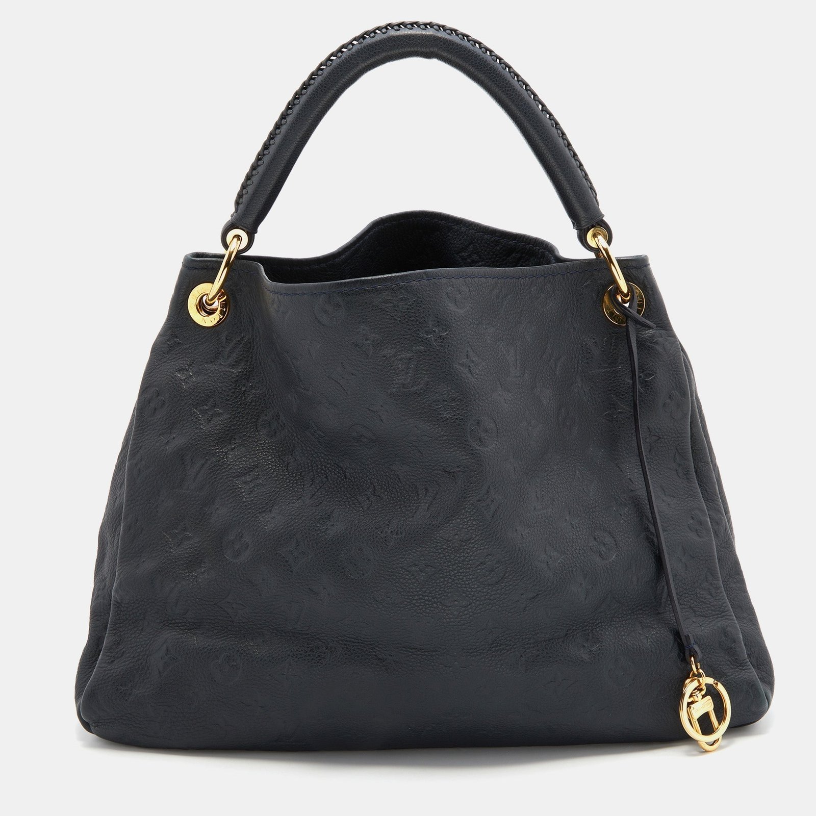 Louis Vuitton Bleu Infini Monogram Empreinte Leather Artsy MM Bag | AlmaBagz