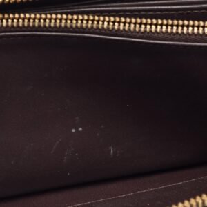 LOUIS VUITTON Amarante Monogram Vernis Zippy Wallet | AlmaBagz