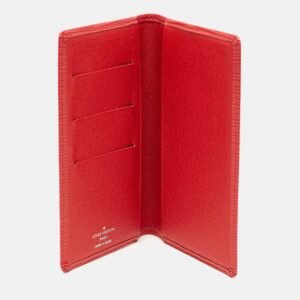 LOUIS VUITTON Red Epi Leather Pocket Organizer | AlmaBagz