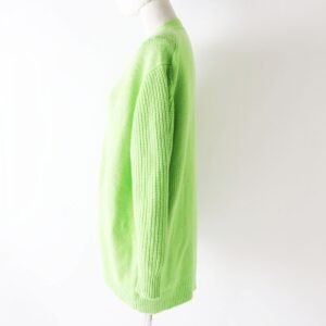 HERMES cardigan Main: 64% cashmere, Main: 36% cotton Light green Women 34 Used | AlmaBagz