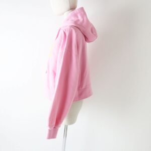 GUCCI Hoodie Main: 100% cotton, Part: 99% cotton, Part: 1% polyurethane, Part: 100% polyester Pink x Yellow Women M Used | AlmaBagz