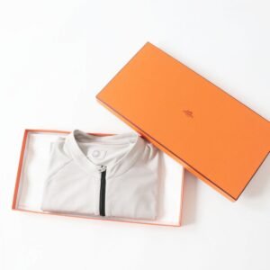 HERMES Cut wool Light gray M | AlmaBagz