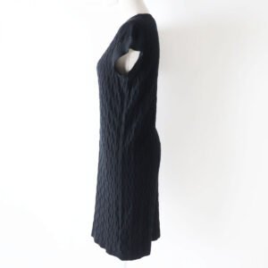 HERMES knit Main: 50% silk, Main: 41% cashmere, Main: 7% nylon, Main: 2% polyurethane black Women 36 Used | AlmaBagz