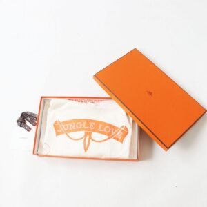 HERMES Tunic Main: 100% cotton, part: 59% polyester, part: 41% acrylic Ivoryx Neon Orange Women 34 Used | AlmaBagz