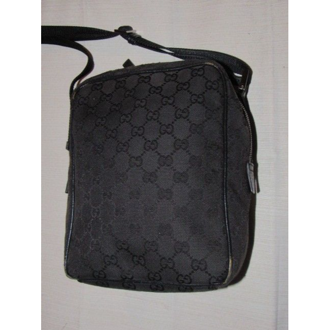 Gucci Newer Pursesdesigner Purses Dark Brown Leather And Brown Large G Logo Print Canvas With A Nylo | AlmaBagz