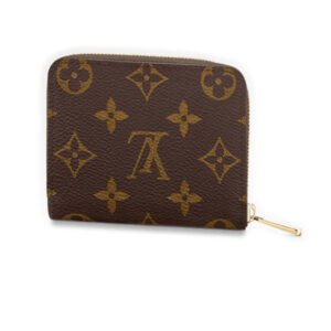 LOUIS VUITTON Coin case M60067 Monogram canvas Monogram canvas Brown Monogram Zip around purse | AlmaBagz