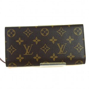 LOUIS VUITTON Long Wallet Purse M60697 Monogram canvas Fuchsia Old model Monogram Portefeuille Emily Women Used | AlmaBagz