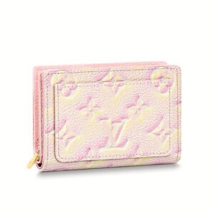 LOUIS VUITTON Bifold Wallet M81529 Monogram Empreinte , Leather Light pink Portefeuille Claire | AlmaBagz