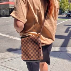 LOUIS VUITTON Damier Ebene Musette Salsa Bag | AlmaBagz